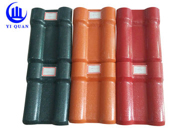 Prefabricated Houses Plan Synthetic Resin Roof Tile Spanish Type