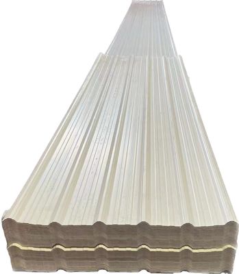 UPVC Trapezoidal Roofing Sheet 2.5mm Thickness 1000mm Width