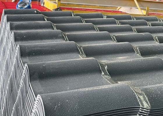 Sound Insulation 1050mm Synthetic Resin Roof Tile Environment Friendly Heat Insulation