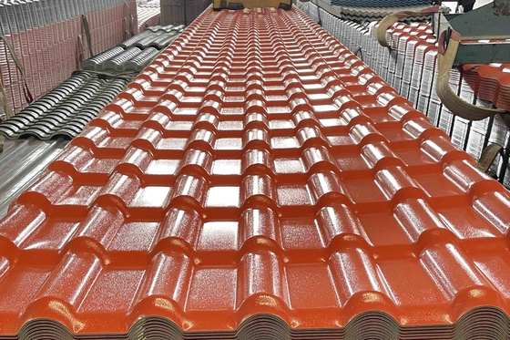 Light Weight Asa Pvc Roof Sheet 2.5mm Thickness For Residential