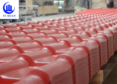Prefabricated Houses Plan Synthetic Resin Roof Tile Spanish Type
