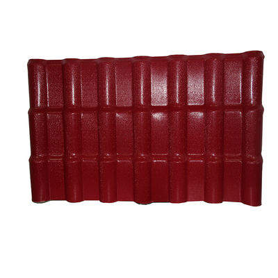 ASA Resin Coated Spanish Style Roof Tiles Custom Length