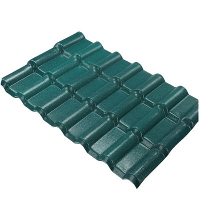 ASA Coated Synthetic Resin Roof Tiles Custom Colors 3-Year Warranty