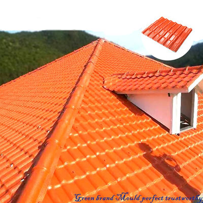 ASA Synthetic Resin Roof Tile 2.5mm Corrugated Waves Modern Design