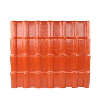 Waterproof Plastic Traditional Chinese Roof Tiles 2.3-3.0mm Thick
