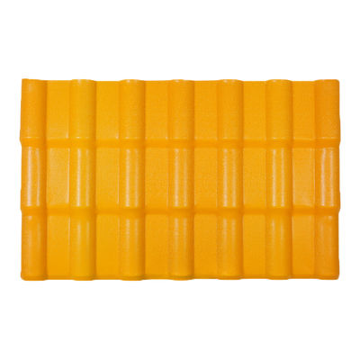 ASA Synthetic Resin Roof Tile 2.5-3.0MM Fireproof Corrugated