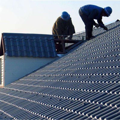 ASA Synthetic Resin Roof Tile 2.5-3.0MM Fireproof Corrugated