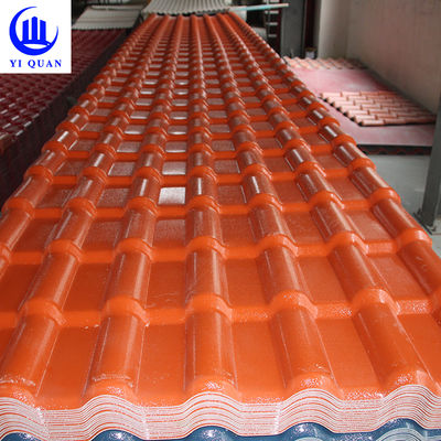 ASA Synthetic Resin Roof Tile 2.5mm 1050mm Width ISO Certified