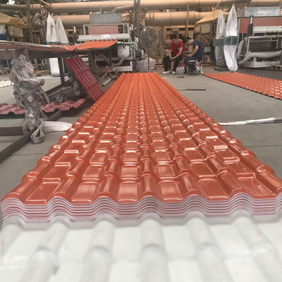 ASA Synthetic Resin Roof Tile Waterproof Fire Retardant B1 Rated