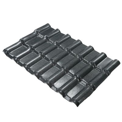 Spanish Bamboo Wave ASA Resin Roof Sheet 2.5mm 1050mm Width