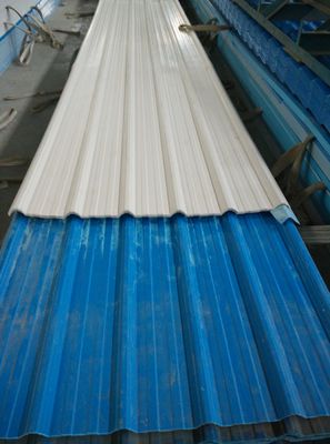 Spanish UPVC Roof Tiles 1.5mm-3.0mm Thickness 1000mm Width