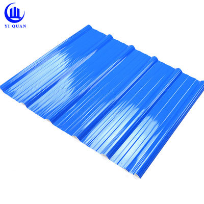 UPVC Spanish Roof Tiles 1.5mm to 2.8mm Thickness Custom Length