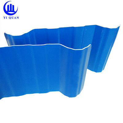 Waterproof PVC Roof Tiles 0.8-3.0mm Thick for Industrial Buildings