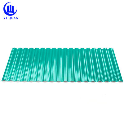 UPVC Spanish Roof Tiles 1.5mm-2.8mm Thickness 1130mm Width