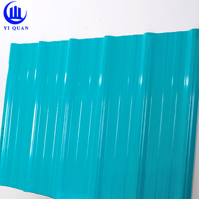 UPVC Spanish Roof Tile 1.5mm-2.8mm Thickness for Factory Roofing