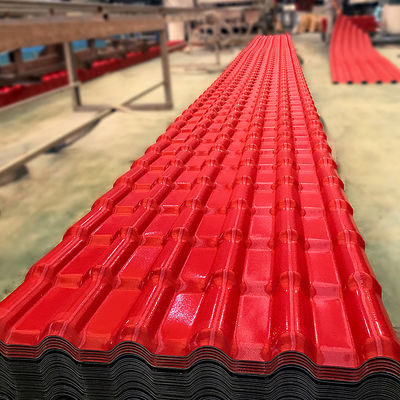 ASA Resin Roof Tile 1050mm Width B1 Fireproof 10-Year Fade Proof