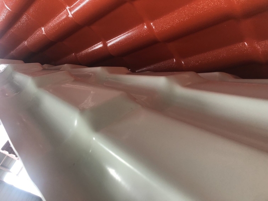 Spanish 960mm Width Upvc Roof Tile Pvc Roof Sheet For Residential