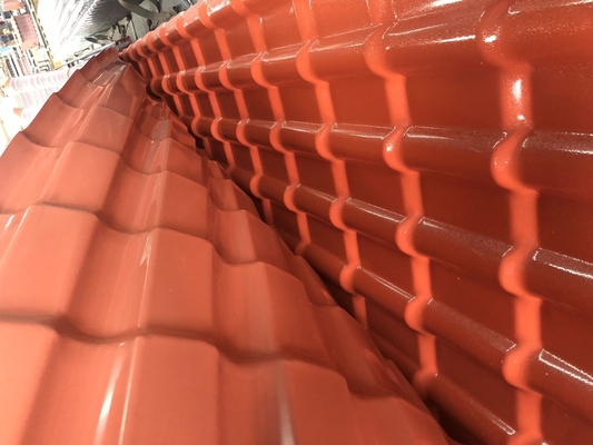Spanish 960mm Width Upvc Roof Tile Pvc Roof Sheet For Residential