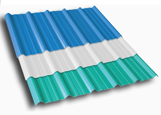 Ketahanan Korosi Lembaran Atap PVC Genteng Plastik Anti Ultraviolet