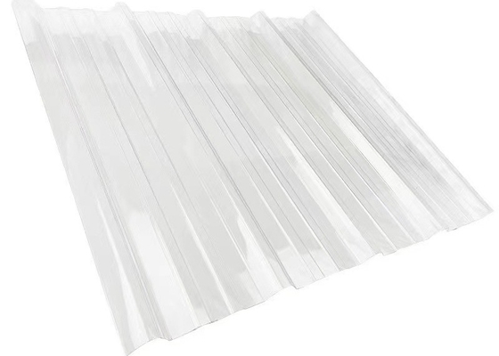 Anti - Fog Polycarbonate Roof Sheet PC Corrugated Tile For Carport Greenhouse