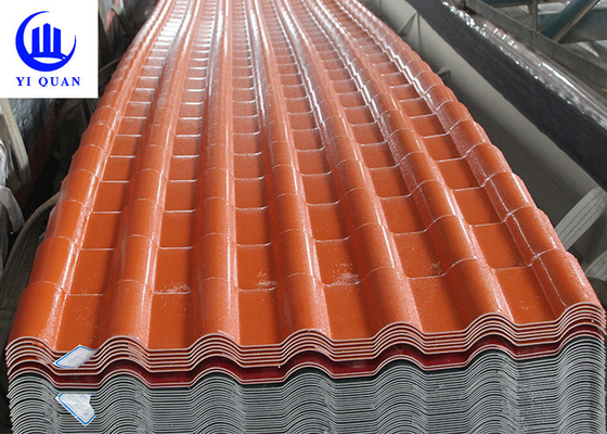 Lembar Atap Pvc Asa Ringan Tebal 2.5mm Untuk Hunian