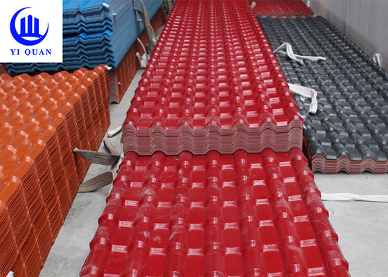 Tahan Benturan Genteng Resin Sintetis ASA Tahan Cuaca