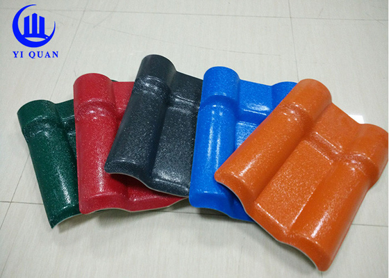 Atap Atap Resin Sintetis ASA PVC Tahan Dampak Untuk Gudang Pasar Pertanian