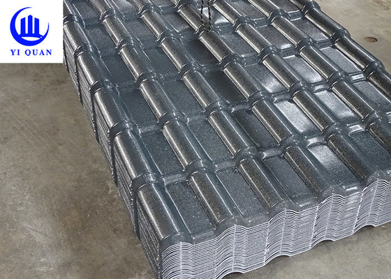 219mm Pitch ASA Resin Genteng Tahan Air Tahan Dampak
