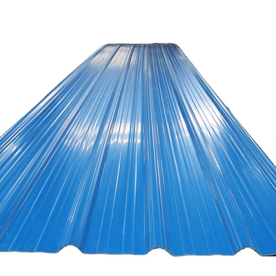 Lembar Atap Plastik PVC Gelombang Bergelombang 1.5mm Untuk Pelapis Dinding Pabrik