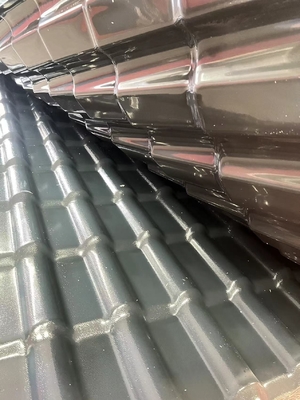 Ketahanan Benturan Genteng Resin Sintetis ASA Warna Awet Tahan Air
