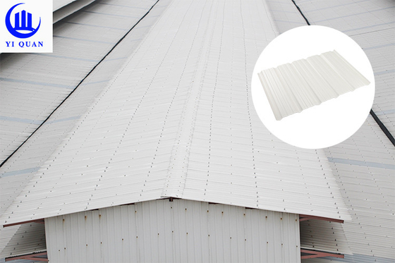 Lembar Atap UPVC PVC Tahan Gempa Angin Untuk Proyek Bangunan