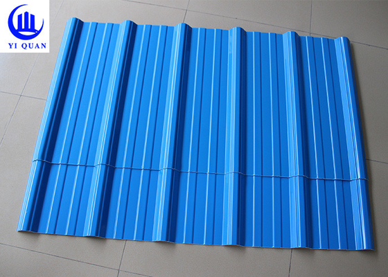 Insulasi Panas PVC UPVC genteng bergelombang lembaran surya untuk bengkel