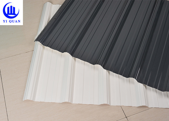 sirap atap plastik PVC UPVC Trapesium berkualitas baik untuk pasar gudang pertanian