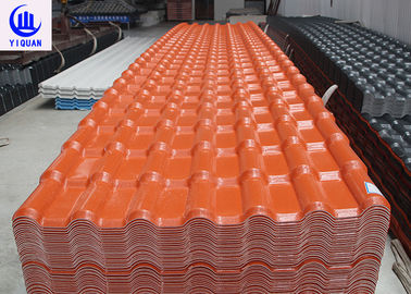 Lembaran Plastik Pvc Asa 1050mm Untuk Atap Perumahan