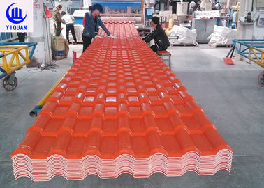 Asa Dilapisi 3 Lapisan Ubin Atap Pvc Jenis Isolasi Panas Tebal 2.8mm