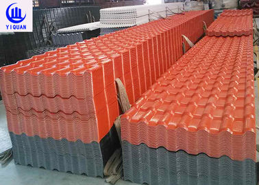 Spanish 960mm Width Upvc Roof Tile Pvc Roof Sheet Untuk Perumahan