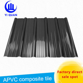 11800mm Pvc Corrugated Roof Tiles Resistensi Teampature Tinggi