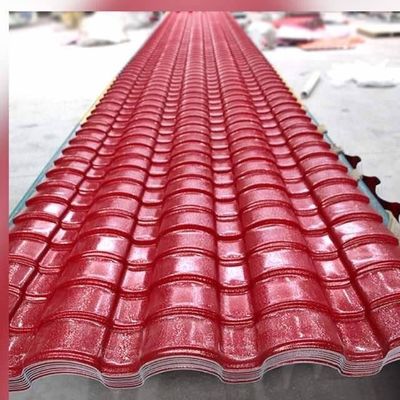 Empat Lapisan 2.3mm Asa Coated Pvc Roof Sheet Untuk Gazebo