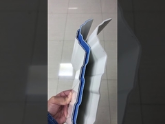 Lembaran atap UPVC lapisan tunggal, teknologi dua lapis dan tiga lapis