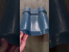 Tampilan genteng resin sintetis